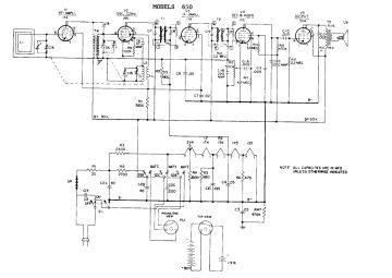GE 650 schematic circuit diagram