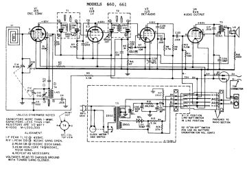 GE 661 schematic circuit diagram