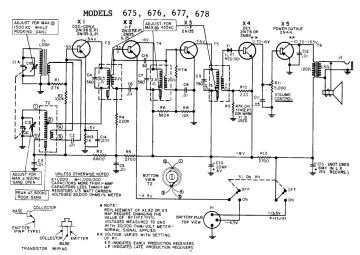 GE 676 schematic circuit diagram