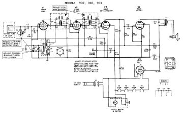 GE 903 schematic circuit diagram