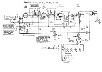 GE 912D schematic circuit diagram