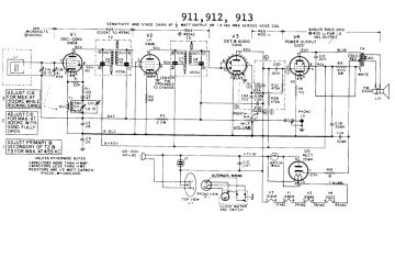 GE 912 schematic circuit diagram