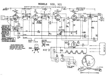 GE 921 schematic circuit diagram