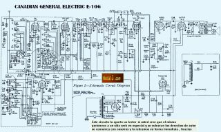 GE E106 schematic circuit diagram