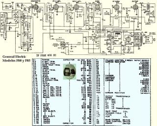 GE F80 schematic circuit diagram