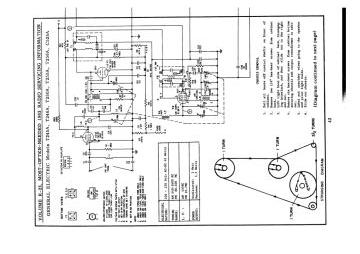 GE C525A schematic circuit diagram