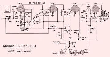 Musaphonic HB403 schematic circuit diagram