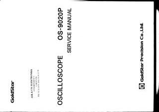 Goldstar-OS9020.Oscilloscope preview