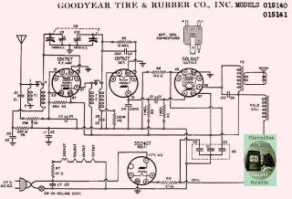 Goodyear 015140 schematic circuit diagram