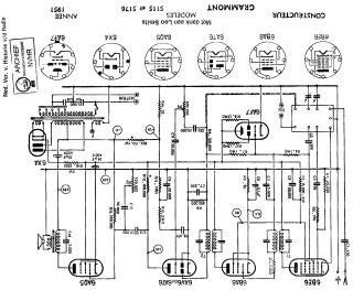 Grammont 5176 schematic circuit diagram