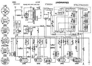 Grammont 5117 schematic circuit diagram