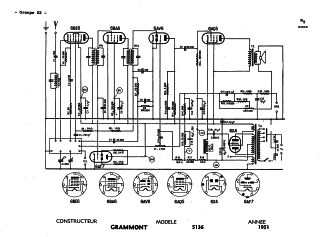 Grammont 5136 schematic circuit diagram