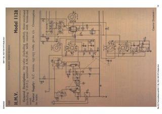 HMV 1128 schematic circuit diagram
