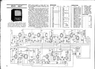 HMV 1807 schematic circuit diagram