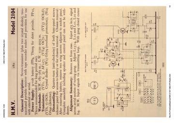 HMV 2104 schematic circuit diagram
