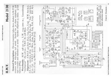 HMV 2130 schematic circuit diagram