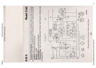 HMV 2165 schematic circuit diagram