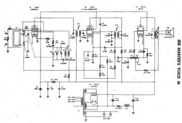 HMV 46 schematic circuit diagram