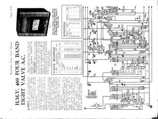 HMV 469 schematic circuit diagram
