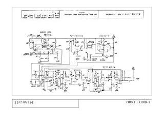 HiWatt L100R schematic circuit diagram