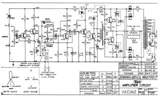 Jennings T60 schematic circuit diagram