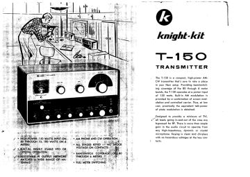 Knight T150 schematic circuit diagram