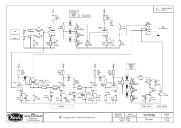 Koch Twintone schematic circuit diagram