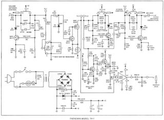 Maestro Theremin schematic circuit diagram