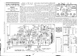 HMV 540 schematic circuit diagram