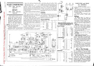 HMV 404 schematic circuit diagram
