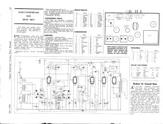 HMV 1105 schematic circuit diagram