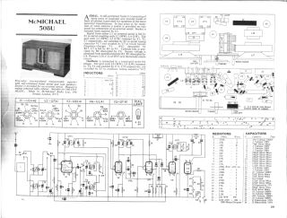 McMichael-508U-1950.Radio preview