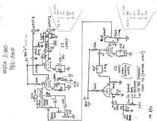 Boogie D180 schematic circuit diagram