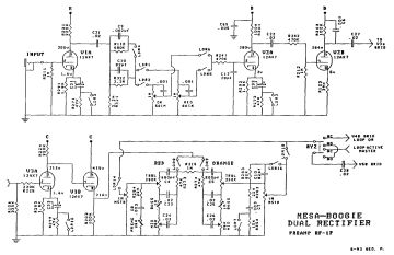 microscópico grandioso Conclusión Schematics, Service manual, or circuit diagram for Mesa Schematic £1.80 (~  $2.20 or €2.10)