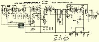 Chevrolet CTA61 schematic circuit diagram