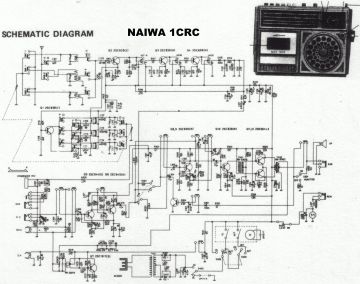 Naiwa 1CRC schematic circuit diagram