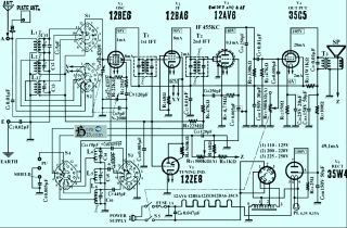 National GU362 schematic circuit diagram