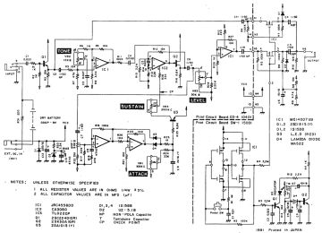 Pearl Compressor schematic circuit diagram