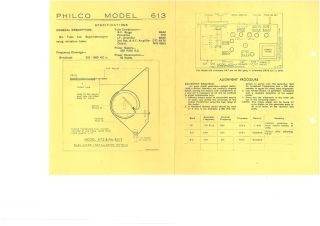 Philco-613-1954.Radio preview