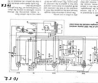 Philips 1052 schematic circuit diagram
