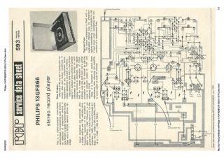 Philips 13GF826 schematic circuit diagram