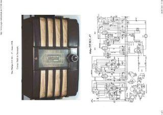 Philips 215HU schematic circuit diagram