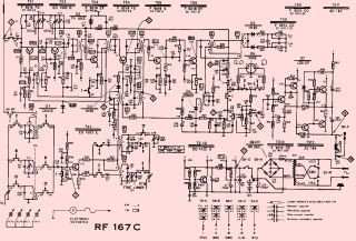 Philips 22RF167C schematic circuit diagram