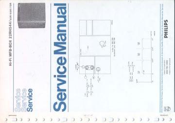 Philips 22RH550R schematic circuit diagram