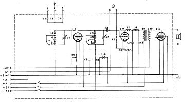 Philips 2532 schematic circuit diagram