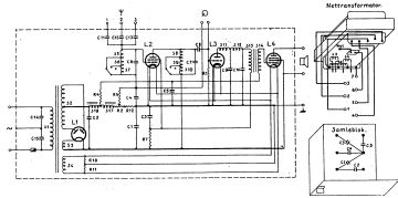 Philips 2534 schematic circuit diagram