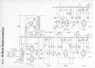 Philips 35Watt schematic circuit diagram