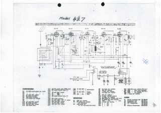 Philips 427DC schematic circuit diagram