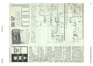 Philips 441A schematic circuit diagram
