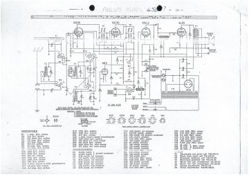 Philips 456A schematic circuit diagram